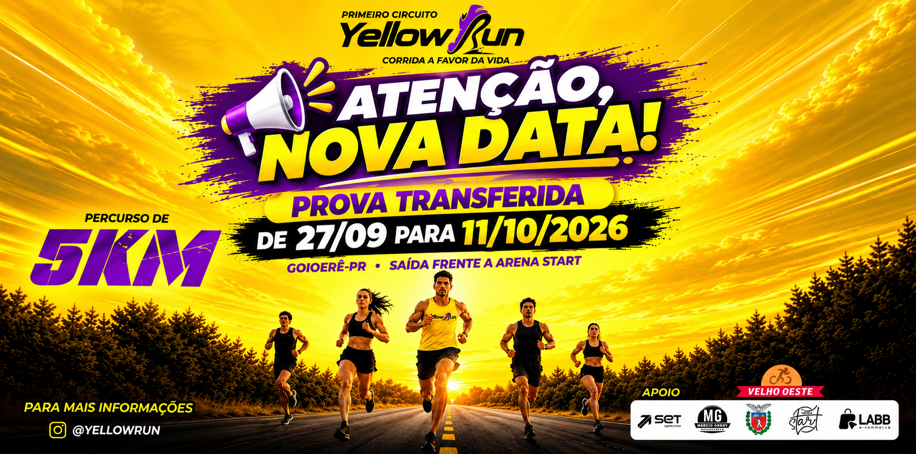 CORRIDA YELLOW RUN