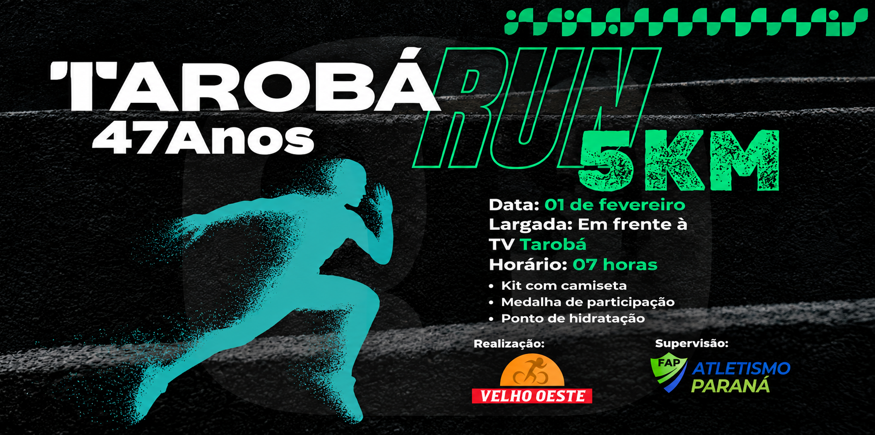 1ª TAROBÁ RUN 47 ANOS