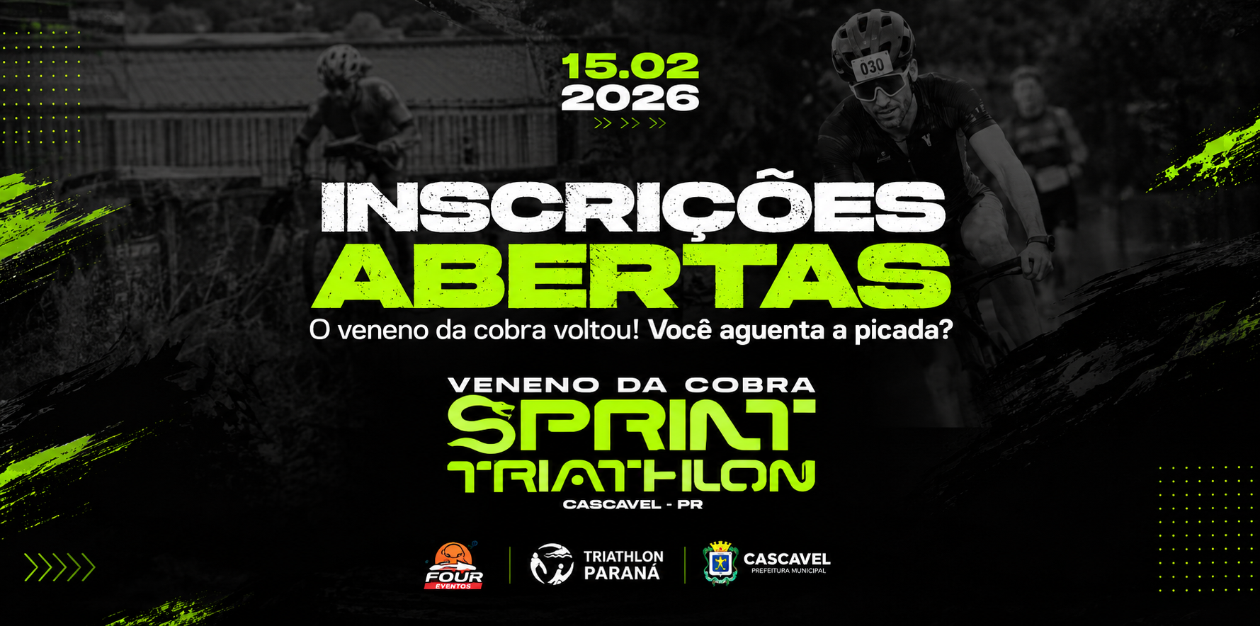 VENENO DA COBRA SPRINT E SUPER SPRINT TRIATHLON 2026
