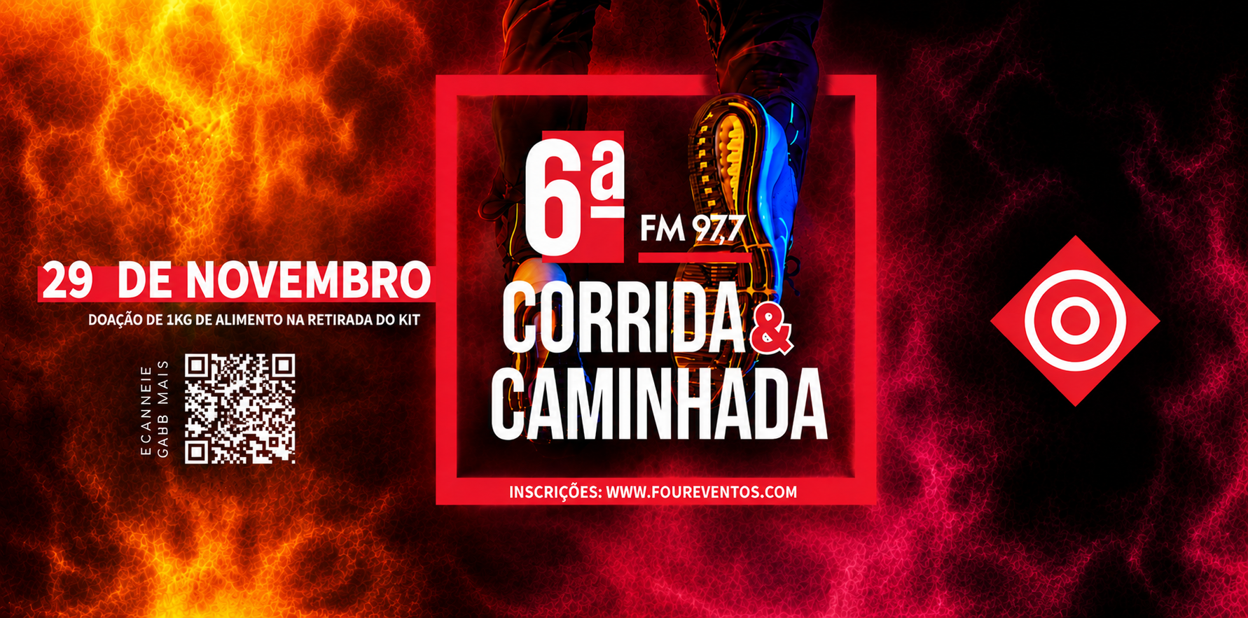 6ª CORRIDA E CAMINHADA 97 FM
