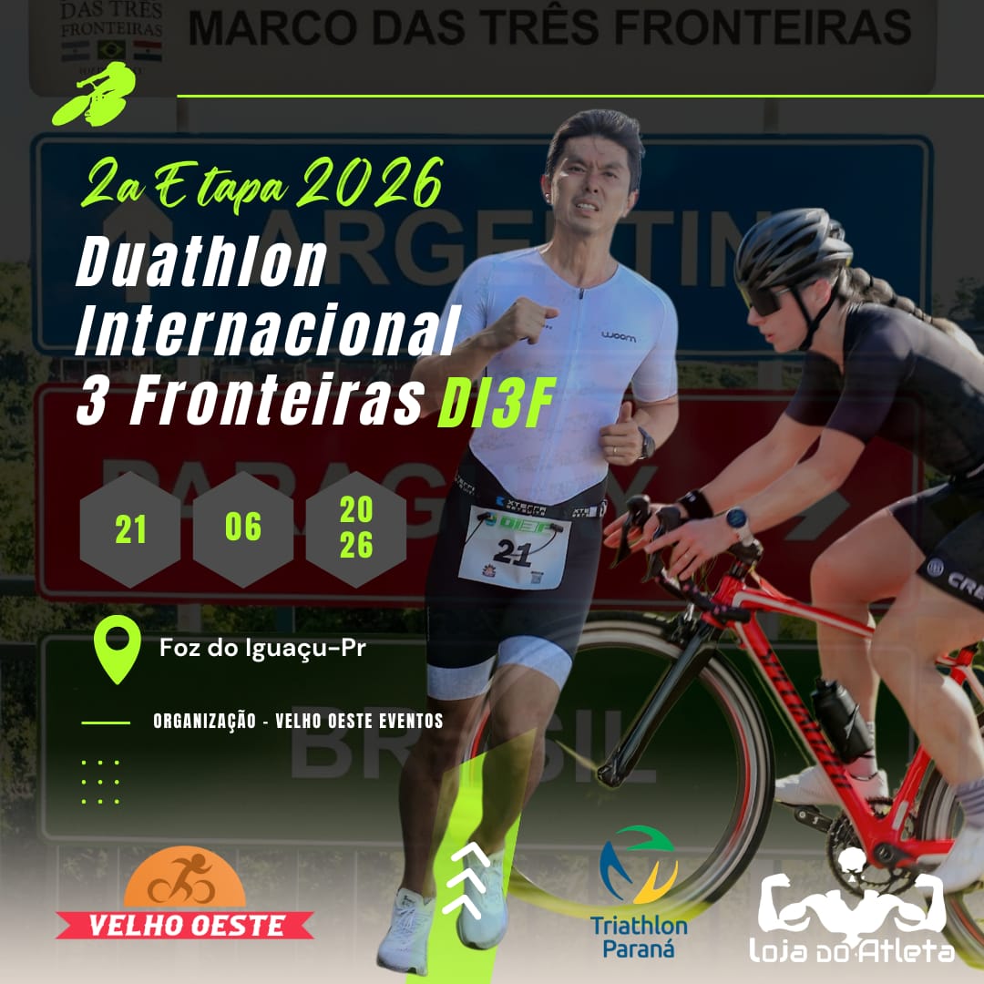 2°Duathlon Internacional 3 Fronteiras DI3F 2026