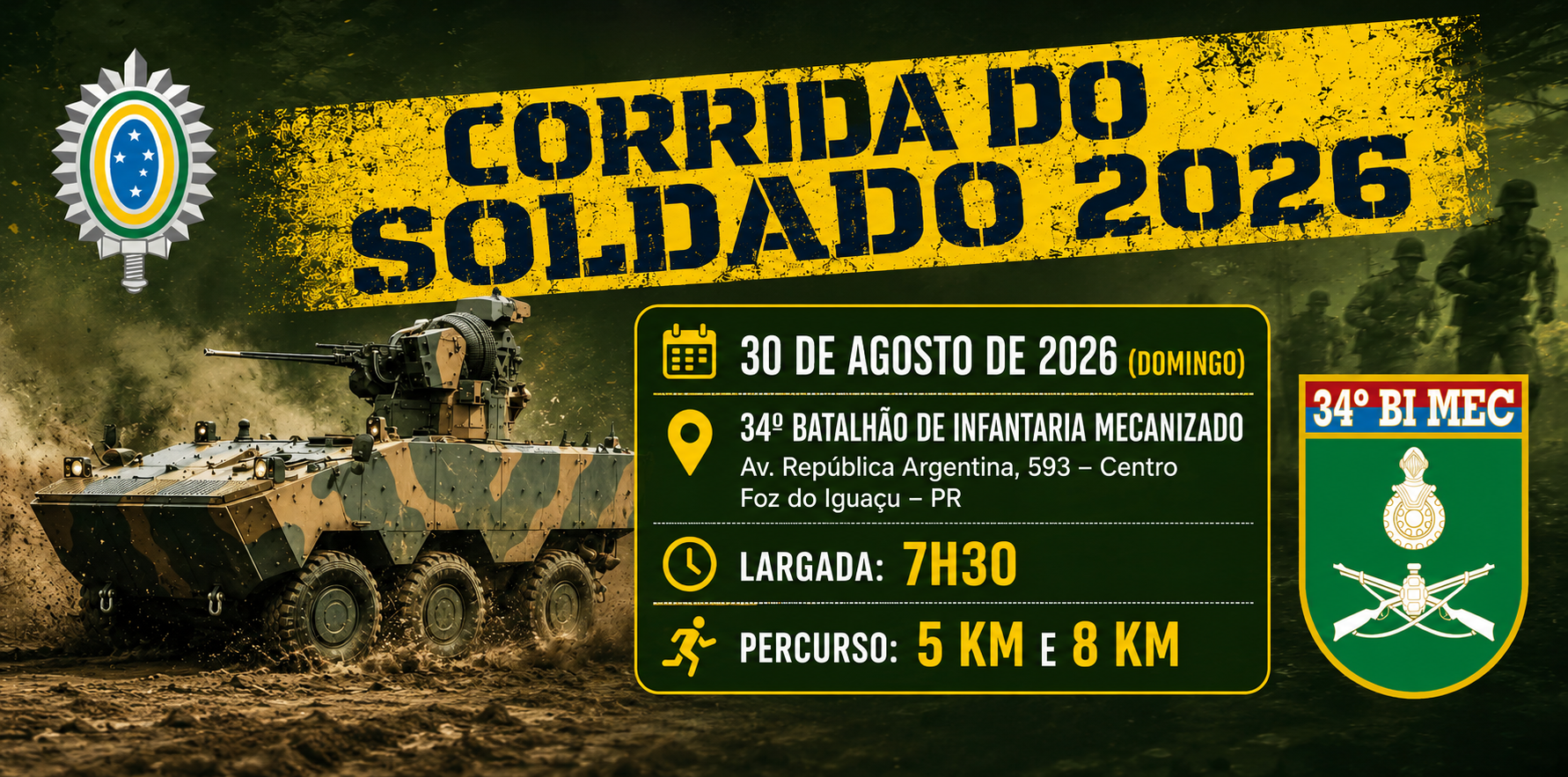 CORRIDA DO SOLDADO 2026