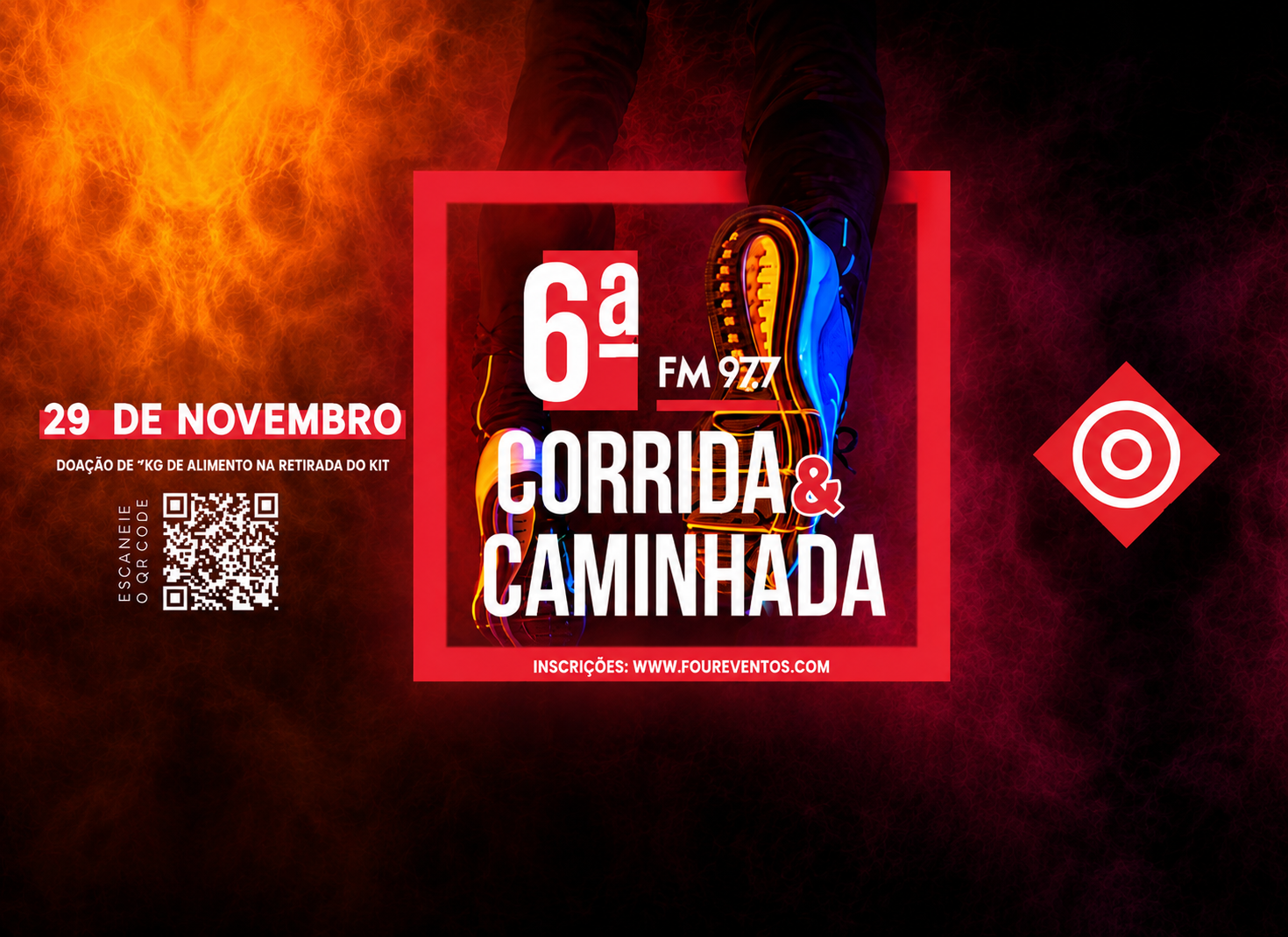 6ª CORRIDA E CAMINHADA 97 FM